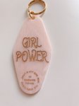 画像2: The Skips MOTEL KEY  GIRL POWER baby powder pink (2)